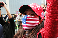 Protests in Times Square : New York : Richard Moore : Photographer